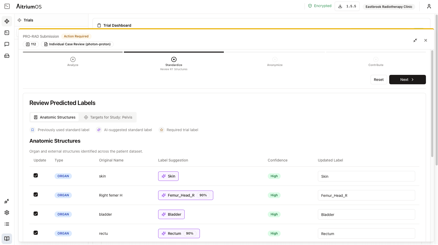 RT Structure Standardizer